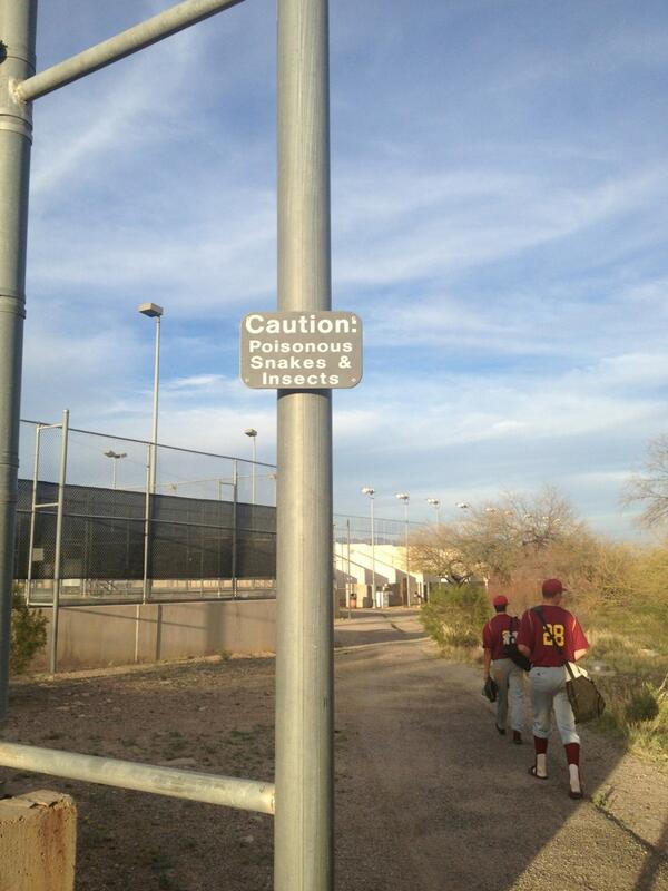 Heads up getting foul balls, pitchers... #really? #jucoproblems