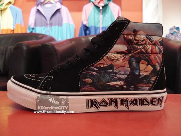 vans sk8 iron maiden