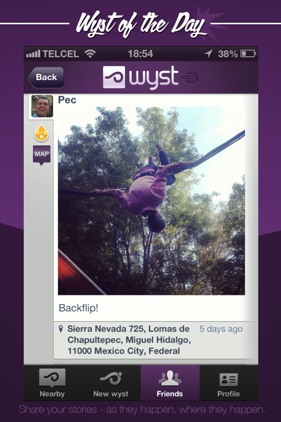 Wystit's tweet photo. How's that for a back flip? All sorts of amazing stuff takes place in Mexico City! #NothingFeelsBetterThan http://t.co/JwOWMVTQAK