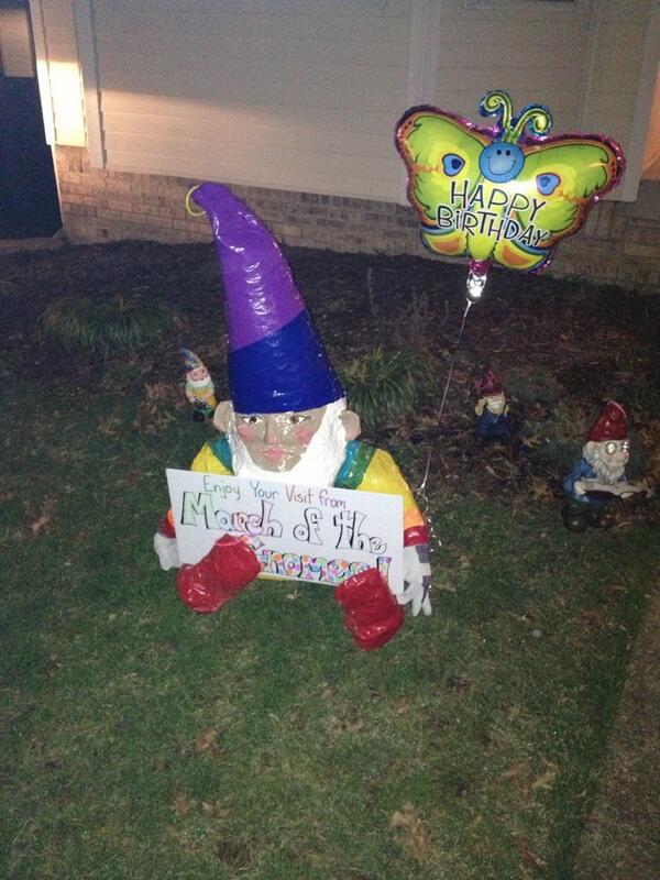 Twitter / shabercat420: got @MadiDDD420 #gnomed!! ...