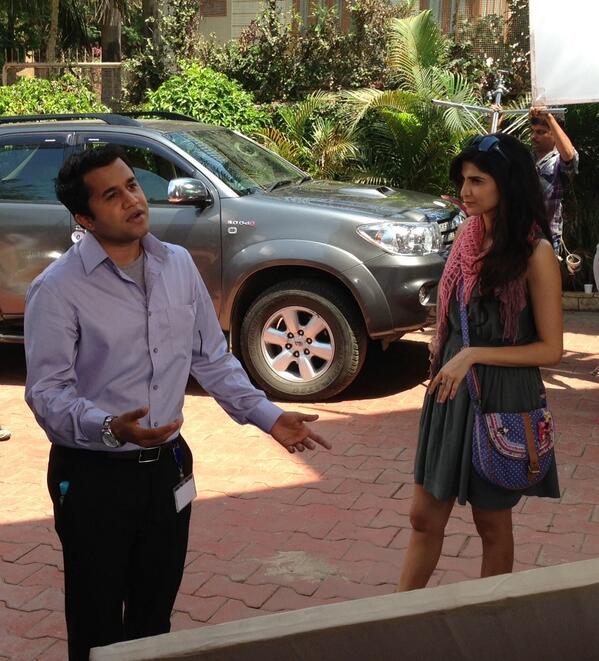 Started working on a new film. Here's a pic from the first day of shoot!