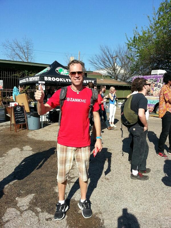 zankme's tweet photo. @dudsbydudes thanks for the killer tees! #sxsw http://t.co/zyPsidqYZC