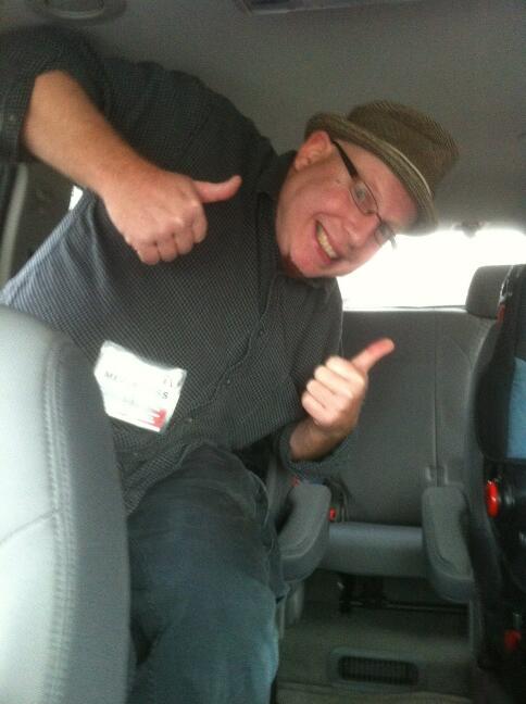 JeffBinnsPhoto's tweet photo. On our way to the St Louis pro show .... Dan sat in the kiddie seat! http://t.co/C9qhdjG2vA