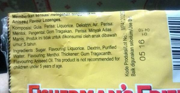 steviesulaiman's tweet image. Dipikir-pikir hebat juga ya cuma gula berperisa menthol bisa melegakan tenggorokan. #SurprisingFact