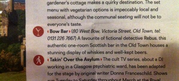 bow_bar's tweet image. The Bow Bar: favourite of budget euro travellers (and fictional detectives!) @easyjet @Beathhigh #easyjetmagazine
