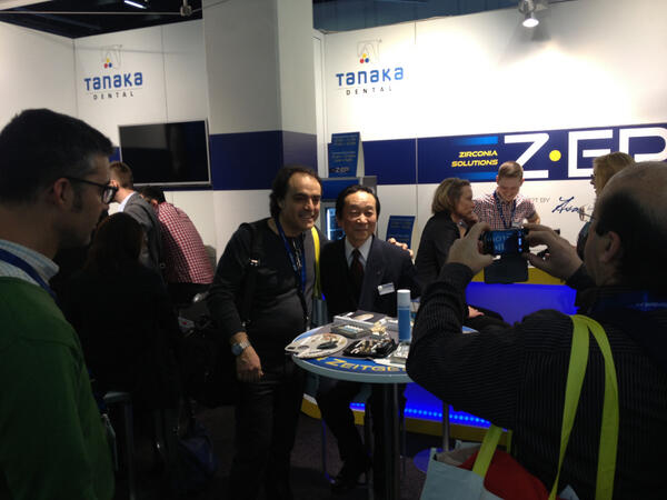ProfAsamiTanaka's tweet photo. #IDS2013 - THE EUROPEAN LAUNCH OF THE Z•EP™ CONCEPT - very exciting and successful! http://t.co/6dlRPQB050