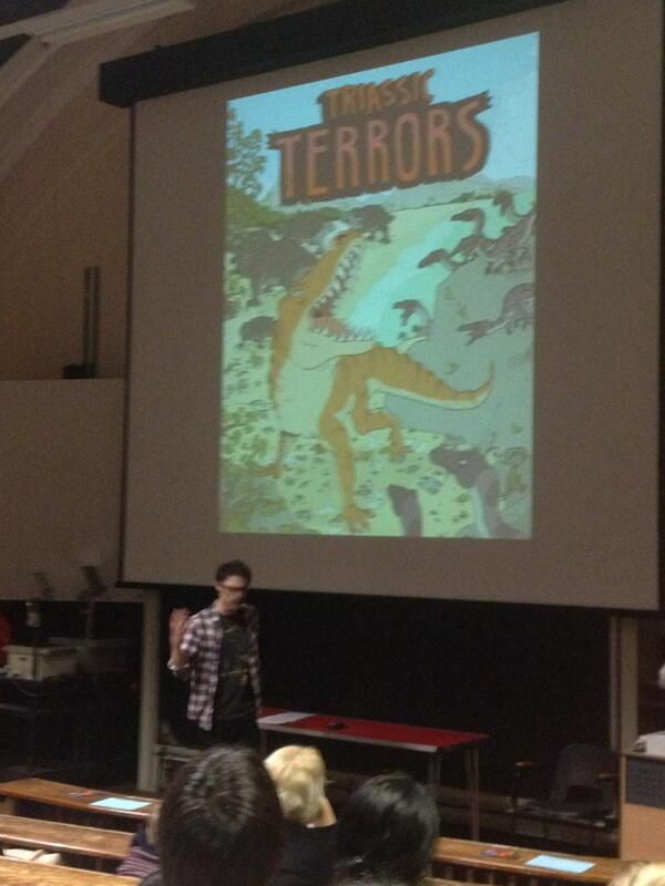 Cambridge_Uni's tweet image. RT @jocelynesze: @LSmonster at #csf2013 Dinobores: why mammals are way cool! Really fascinating talk :)