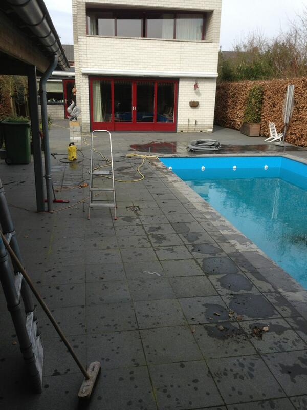 Volop in de tuin bezig 't wuurt lente