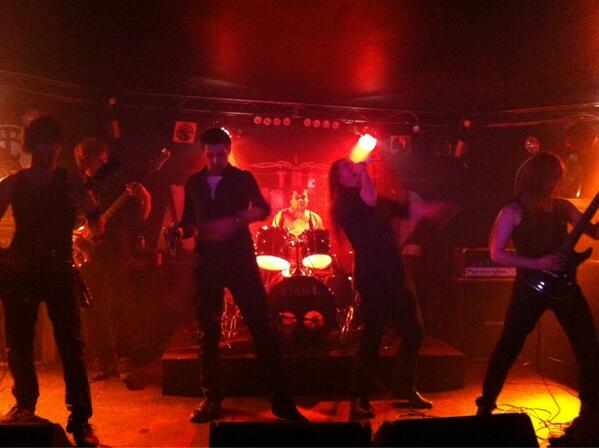 infractorband's tweet photo. Thanks to all that came, @Eradikator @morgueorgy @TheAsylumVenue great night great music! #letsdoitagain http://t.co/eqbSkFZ9Xg