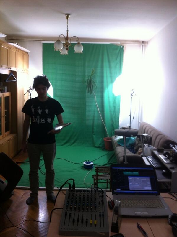 YeDrake's tweet image. Снимачен ден... #dramainpanama