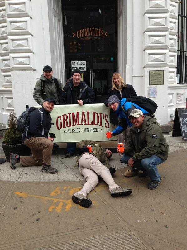 TeamSNAFU's tweet photo. @cadresilver #TeamSNAFU grimaldi's http://t.co/fOHRrAyRbb