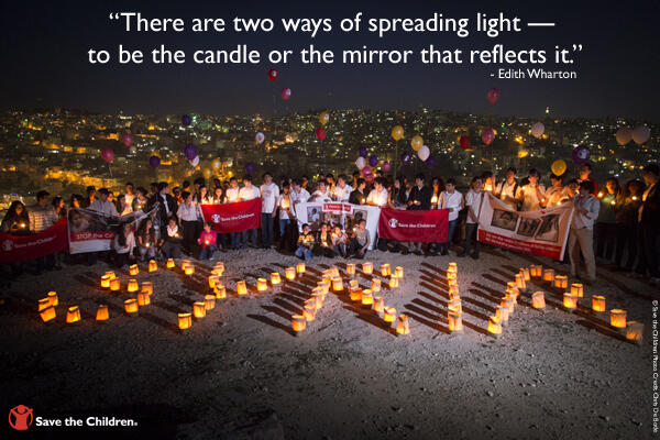 "There are two ways of spreading light-to be the candle or the mirror that reflects it." -Edith Wharton #SyriaCrisis