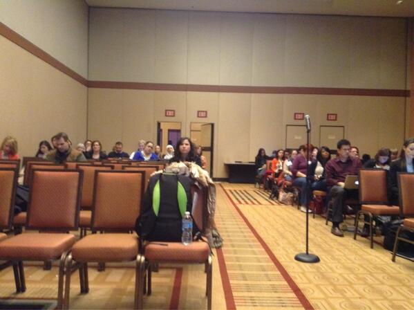 anterobot's tweet image. Participatory pd at #DML2013 in Sheraton 1.