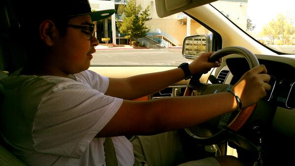 Staygolddd__'s tweet image. Takin him out for his first ride &amp;lt;3 #FirstDrivingLesson #Brother