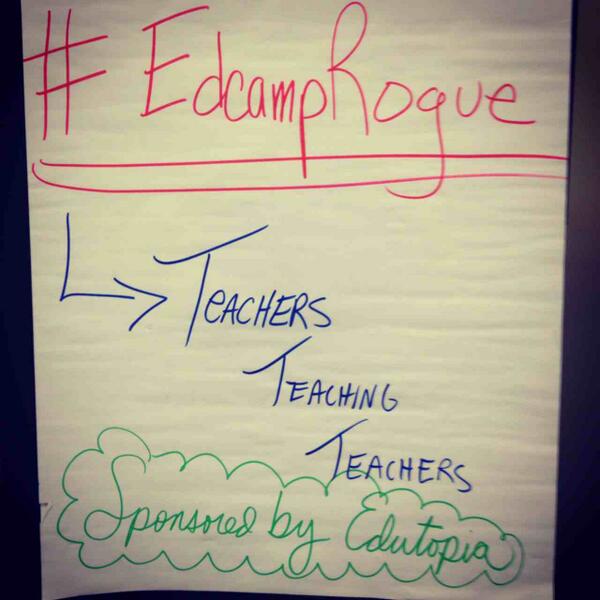 edutopia's tweet image. Make sure to check out #EdcampRogue if you're at #ASCD13 #edcamp