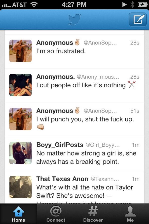 AnonBlueeyed's tweet image. You two should talk. #twins #sameissues #anons @Anony_mous626 @AnonSophGirl