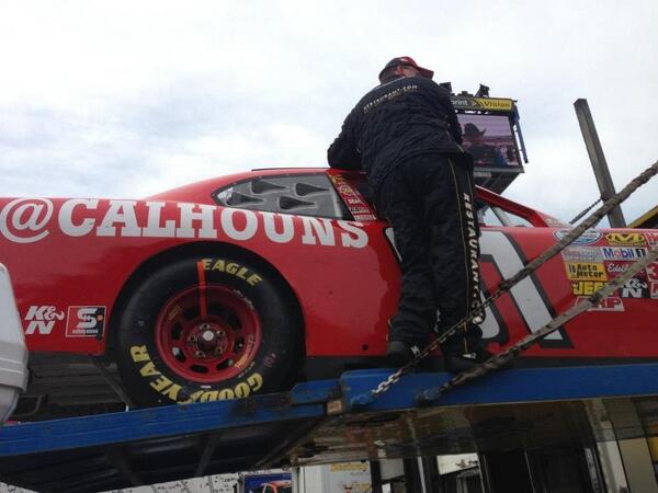 CalhounsCar's tweet photo. Well I left Bristol so long special tks to @JDMotorsports01 @MikeWallace01 @calhouns. Perhaps I'll b back one day http://t.co/9yfo8pDSME