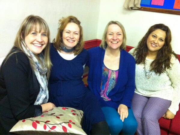 fayehatcher's tweet image. Thanks for a lovely baby shower @kateontheradio with @ManpreetMellhi @ChrisAFowler &amp;amp; @Claire7Carter #notlongtogonow