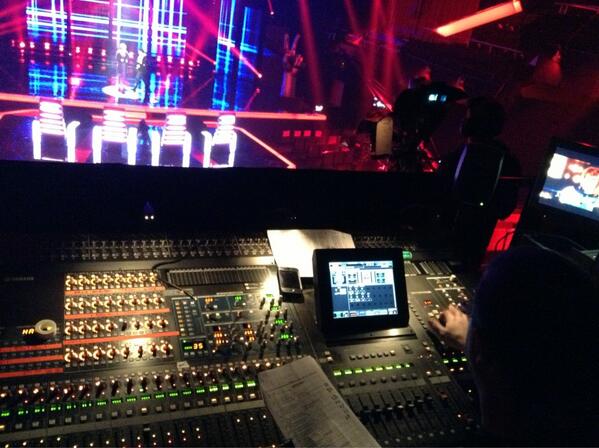 SoundDesignIE's tweet image. Final rehearsals before the live show tonight of The Vioce #rtethevoice