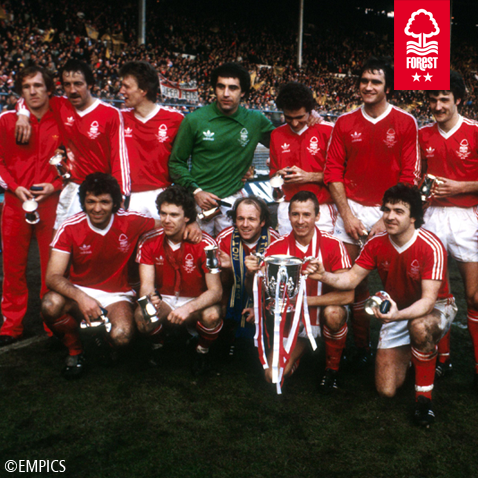 NFFC's tweet photo. ON THIS DAY in 1979: #NFFC retain the Football League Cup after a 3-2 victory over  @SouthamptonFC at Wembley Stadium http://t.co/v8t4xy89cA