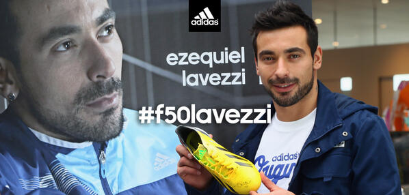 adidasFR's tweet image. Suivez @adidasFR et RT ce message pour remporter les adizero f50 d'Ezequiel Lavezzi ! #f50lavezzi cc @PochoLavezzi