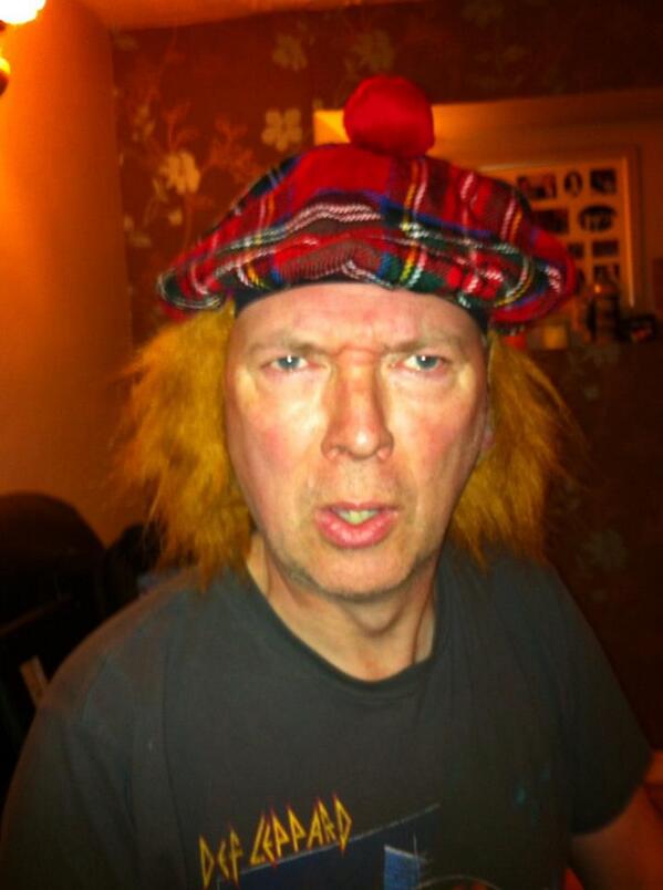 fellranger's tweet photo. A once proud Englishman discovers his Scottish genes after England's defeat to Wales in the 6 Nations. http://t.co/0PCQLtH7dw