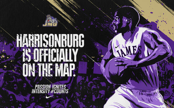 You don't want to duke it out with @JMUDukesHoops.
