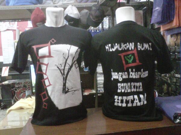 riyakerabat's tweet photo. @kotakband_ Hijaukan bumi new lebel' siap order,
Rp: 70rb (belum ongkir) minat hub:
085655177487 http://t.co/UdMBe1400g