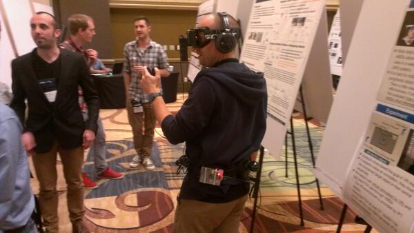 SOLOTKO's tweet image. #3DUI Posters and demonstrations with headmounted displays and the Razer Hydra.