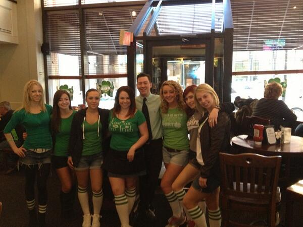 BrandyPetes's tweet photo. Happy St. Patrick's day from Brandy Pete's! http://t.co/6sr8QBELy5