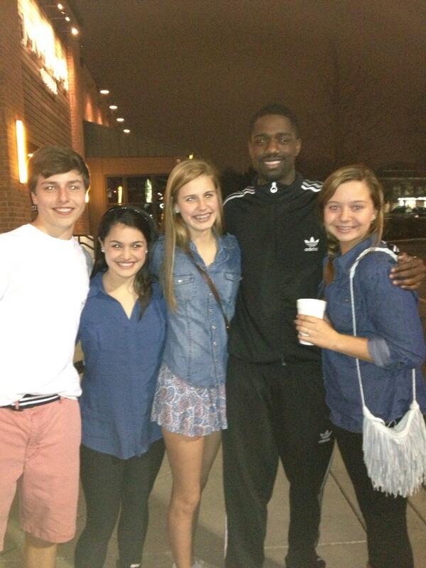 JGaither23's tweet photo. Came across some fans last night at the movies s/o to @PerkersonAddie http://t.co/fCSRontS6S
