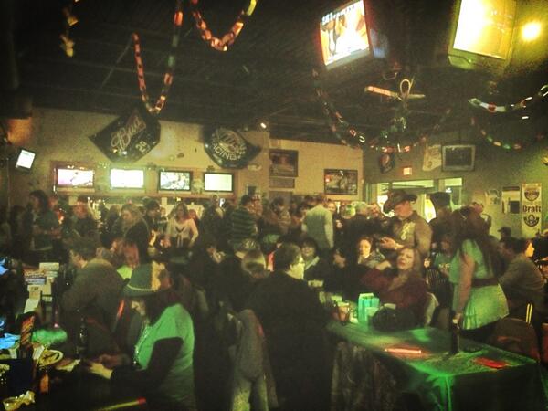theanonymojohns's tweet photo. @Jimi_McC @axemanchad nice job last night boys! Great crowd #StPatricksDay #getyodrinkon #thisjohnsonrocks http://t.co/sh8NWLqLp5