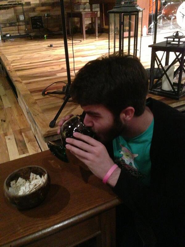 ashleywilliams3's tweet photo. What happens to leftover communion juice after church? Just ask @stergraves... #thirsty http://t.co/gPrIh5O5Bx