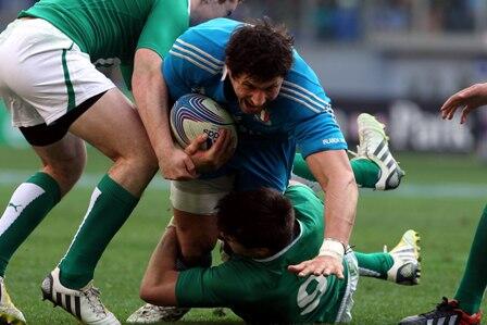 More photos from Italy v Ireland. Man of the match Alessandro Zanni. Photo Tim Rogers
