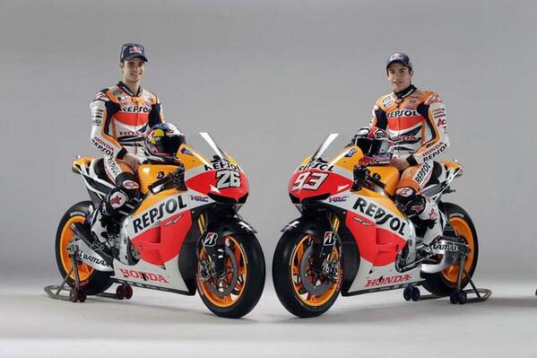 raditz19's tweet photo. @ucherry_sasuke : bareng duet teranyar Repsol "Mark Marquez" yg musim ini baru naik ke kelas bergengsi dr Moto 2 http://t.co/g3HZu1JnIY