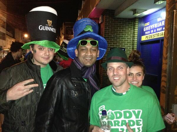 PaddyParade's tweet image. We are on the #paddyparade taking photos of you!