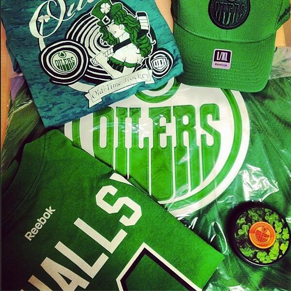 OilRezin91's tweet photo. #OilersLuck. Sure wish I can win a green jersey with Paarjavi's number and name http://t.co/dVviS3d8o2