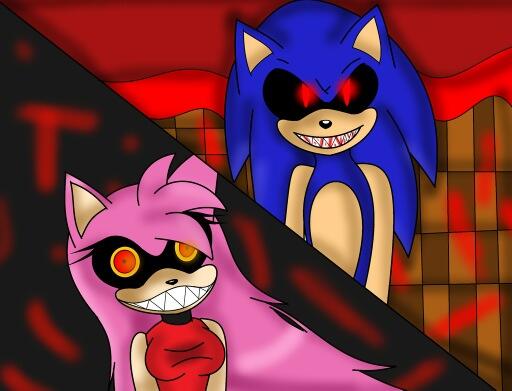 Sonicexe real on X: Me AnD AmY Exe  / X