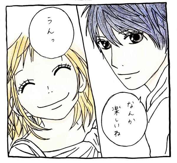 storobonar's tweet photo. おひるね前にストロボ好きなシーン模写して色ぬってみたやーつ (♡˙︶˙♡) http://t.co/nipiFOvRQ2