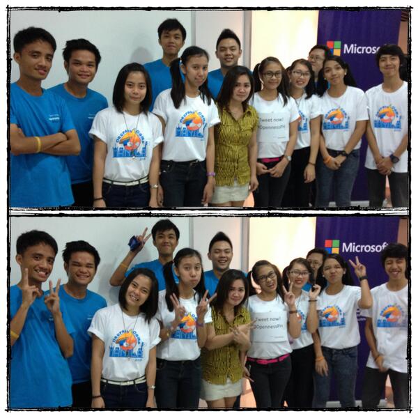 MicrosoftPH's tweet image. Earlier with our friends from Philippine #Drupal User Group #opennessph @OpenForBizAPAC