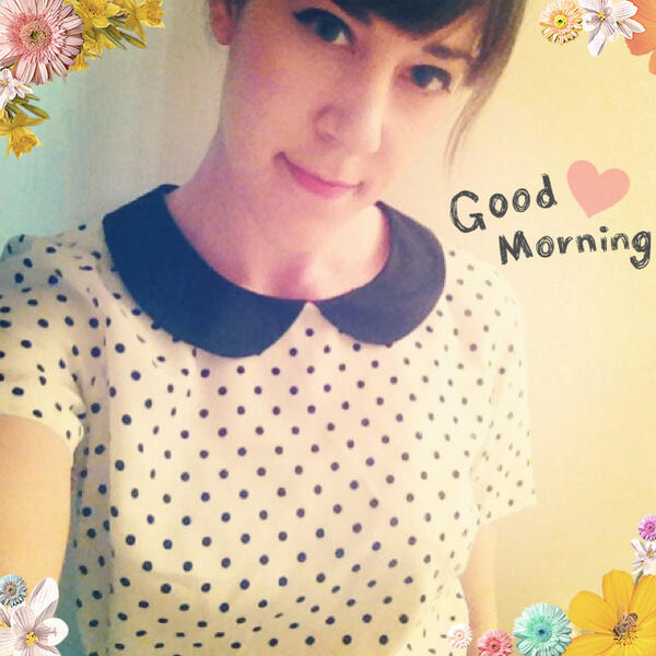 KayCore's tweet photo. Good morning〜♪✨🌸 http://t.co/ITR4B4fq3q #Snapeee http://t.co/sijzFuJ8FU