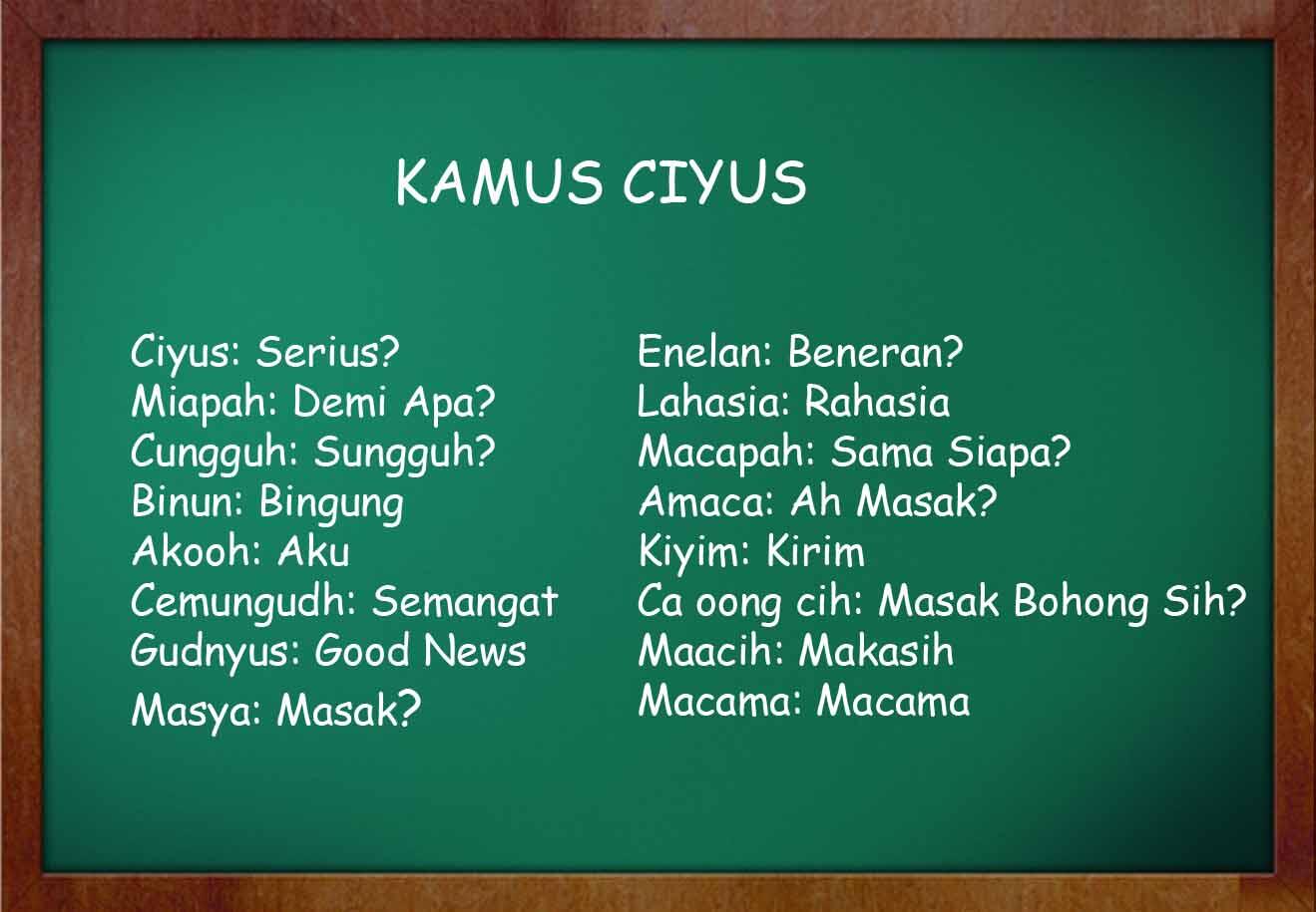 Kamu Pasti Nggak Tahu Bahasa2 Gaul Ini Chirpstory