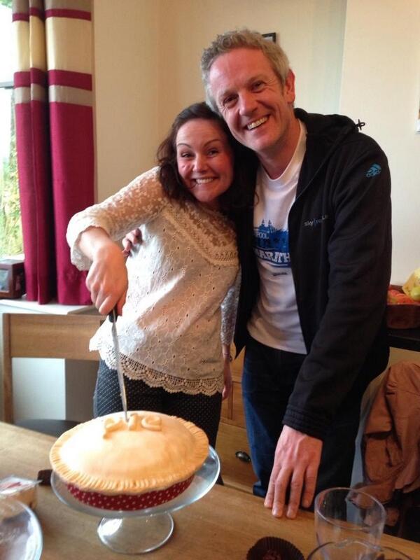 TeamPie1's tweet photo. Sore limbs and sore heads this morning after yesterday's Liverpool half marathon &amp; after race pie party, go teampie! http://t.co/M2HLOZsf58