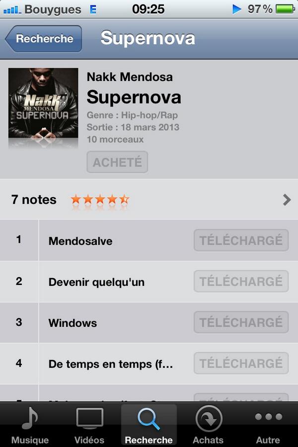 LotusB's tweet photo. Une semaine qui commence bien #Supernova ! T'es au dessus @NakkMendosa http://t.co/Sy42Dmj7j8