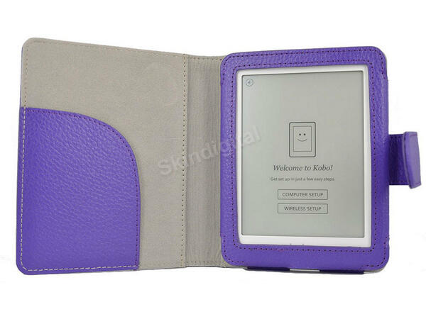 Skin_Digital's tweet image. Kobo Mini eReader Purple Genuine Leather Cover + Screen Guard with FREE SHIPPING WORLDWIDE skindigitalstore.com