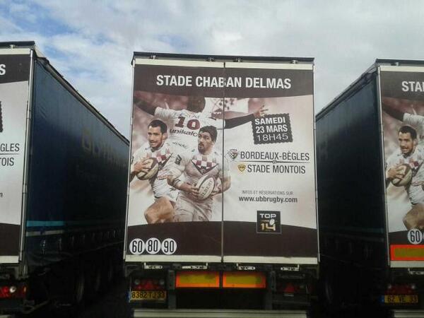 L'UBB sera sur les routes de France et de Navarre avant le choc face à <a href="/SMR_Rugby/">Stade Montois Rugby</a> #transportsguyamier #UBBSMR #TOP14
