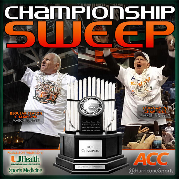 MiamiHurricanes's tweet photo. Posting this again because... do we really need a reason?? http://t.co/hbJzAEmW56