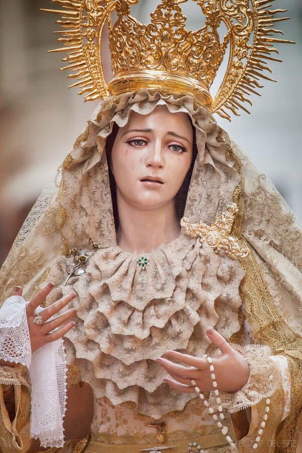 AmoryPazTaranco's tweet photo. María Santísima de la Paz de Tarancón. http://t.co/sJ6j9QIMAW