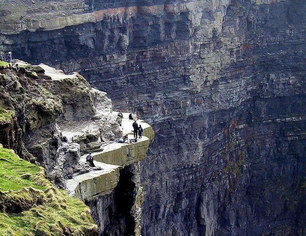 GreatEarthPhoto's tweet image. The Cliffs of Moher located at the southwestern edge of the Burren region in County Clare, Ireland