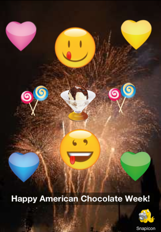 Snapicon's tweet image. American Chocolate Week: March 18 - 24!